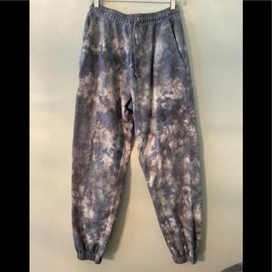 Dark Tie Dye Sweatpants